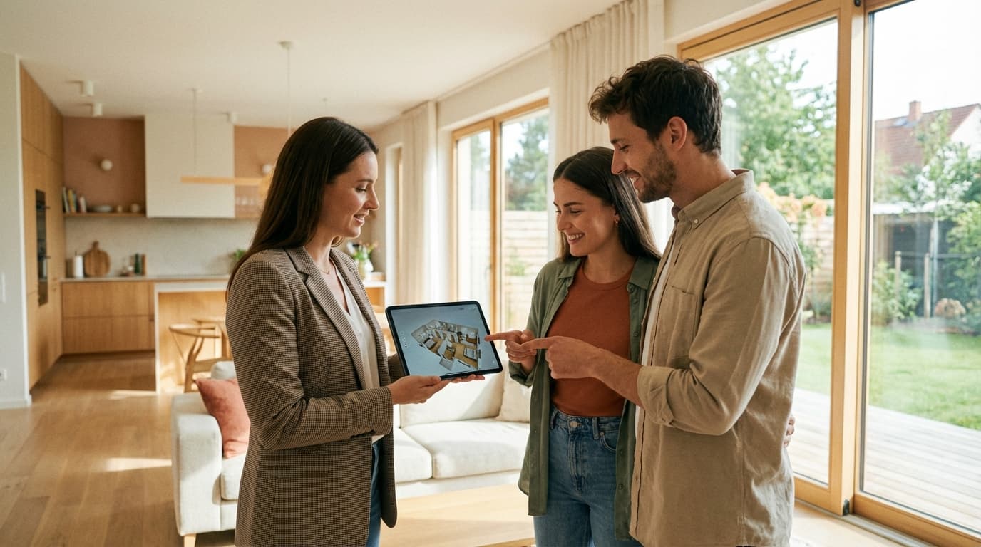 AI-powered property market analytics dashboard